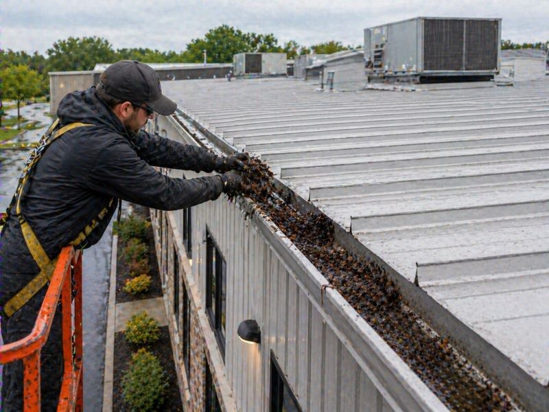 Commercial Gutter Unclogging in Littleton, CO