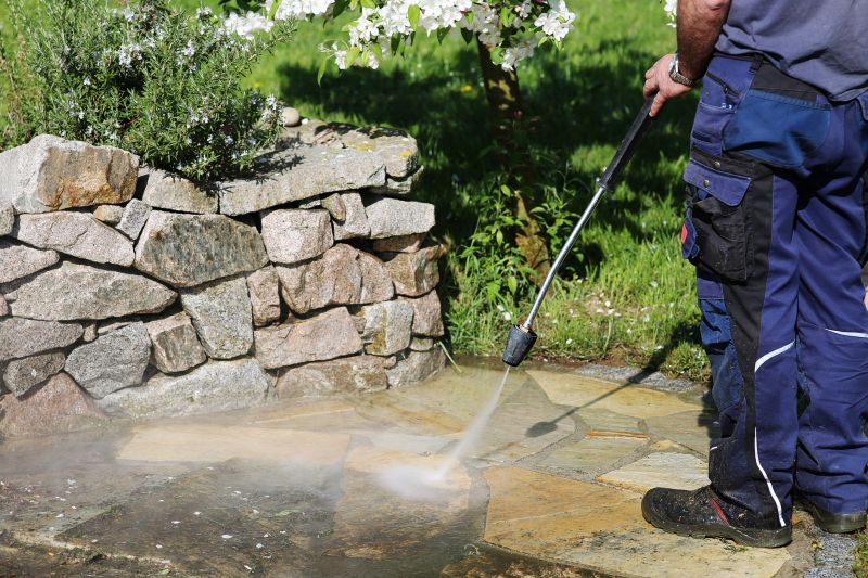 Stone Surface Powerwashing